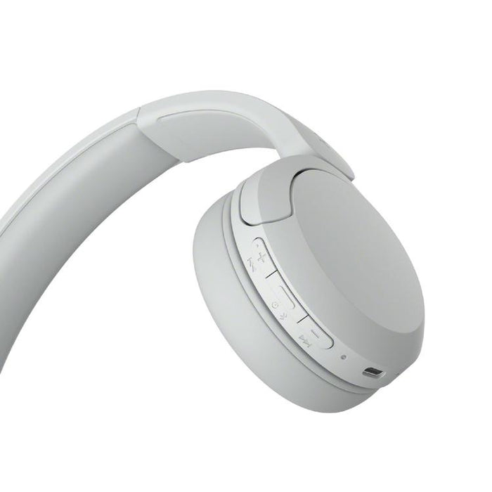 Sony WH-CH520 | Over-ear headphones - Wireless - Bluetooth - Up to 50 hours battery life - White-SONXPLUS Victoriaville