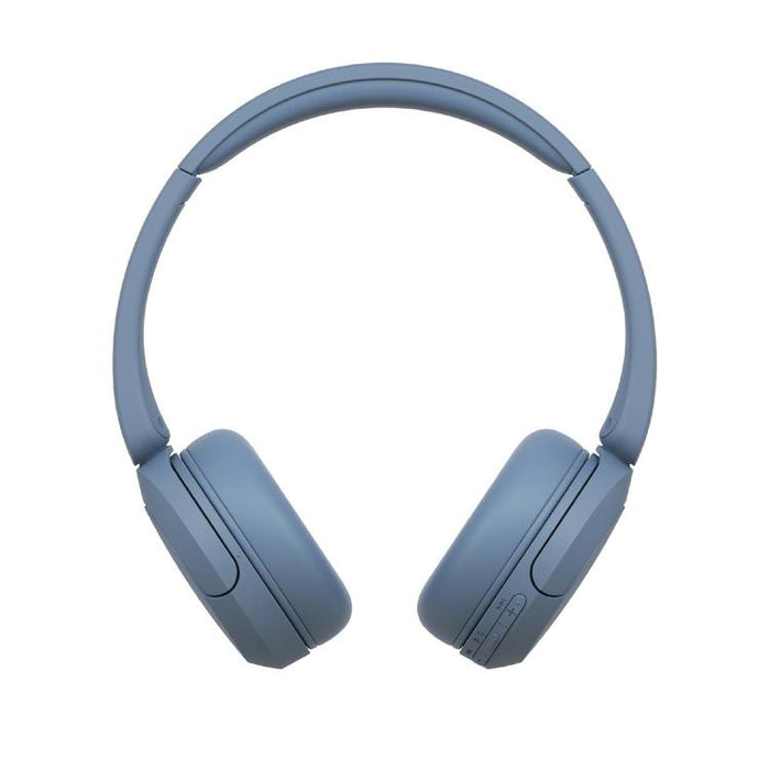 Sony WH-CH520 | Écouteurs supra-auriculaires - Sans fil - Bluetooth - Jusqu'à 50 heures d'autonomie - Bleu-SONXPLUS Victoriaville