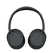 Sony WH-CH720N | Around-ear headphones - Wireless - Bluetooth - Noise reduction - Up to 35 hours battery life - Microphone - Black-SONXPLUS Victoriaville