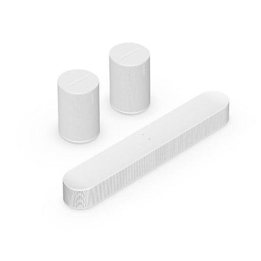 Sonos | Ensemble de son ambiophonique avec Beam - 2 Era 100 + Beam - Blanc-SONXPLUS Victoriaville