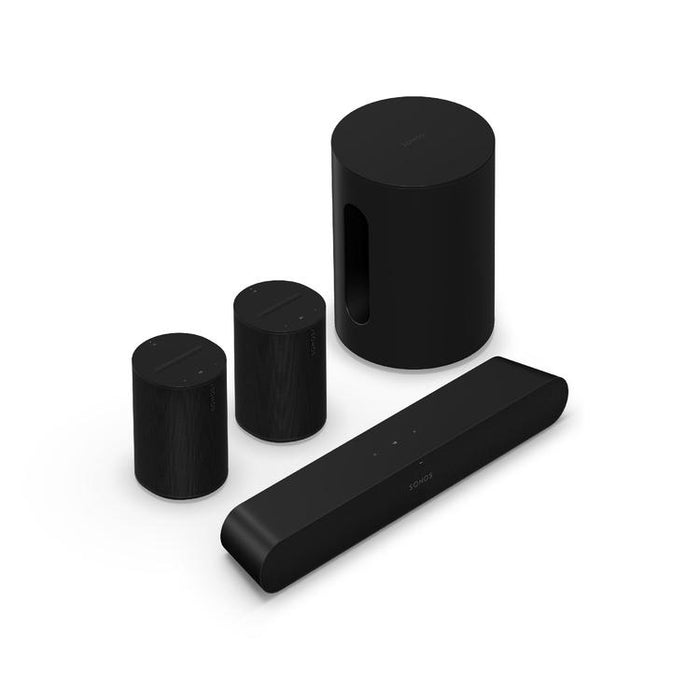 Sonos | Immersive Bundle with Ray - Sub Mini - 2 x Era 100 - Black-SONXPLUS Victoriaville