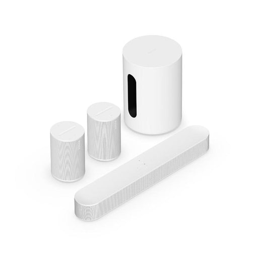 Sonos | Ensemble immersif avec Beam - Sub Mini - Era 100 - Blanc-SONXPLUS Victoriaville