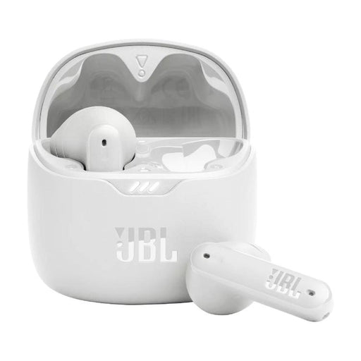 JBL Tune Flex | In-Ear Headphones - 100% Wireless - Bluetooth - Noise reduction - Stick-open design - IPX4 - White-SONXPLUS Victoriaville