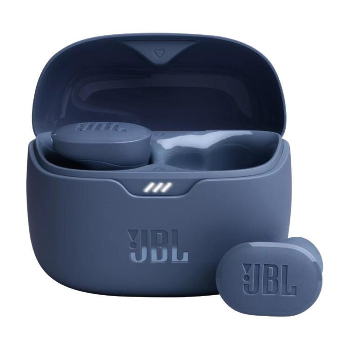 JBL Tune Buds | In-Ear Headphones - 100% Wireless - Bluetooth - Noise cancelling - 4 microphones - Blue-SONXPLUS Victoriaville