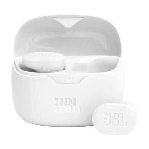 JBL Tune Buds | In-Ear Headphones - 100% Wireless - Bluetooth - Noise reduction - 4 microphones - White-SONXPLUS Victoriaville