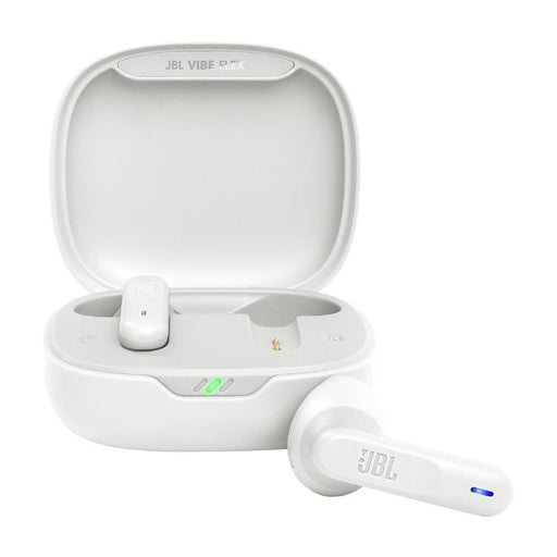 JBL Vibe Flex | Écouteurs intra-auriculaires - Sans fil - Bluetooth - Conception Stick-open - Technologie Smart Ambient - Blanc-SONXPLUS Victoriaville