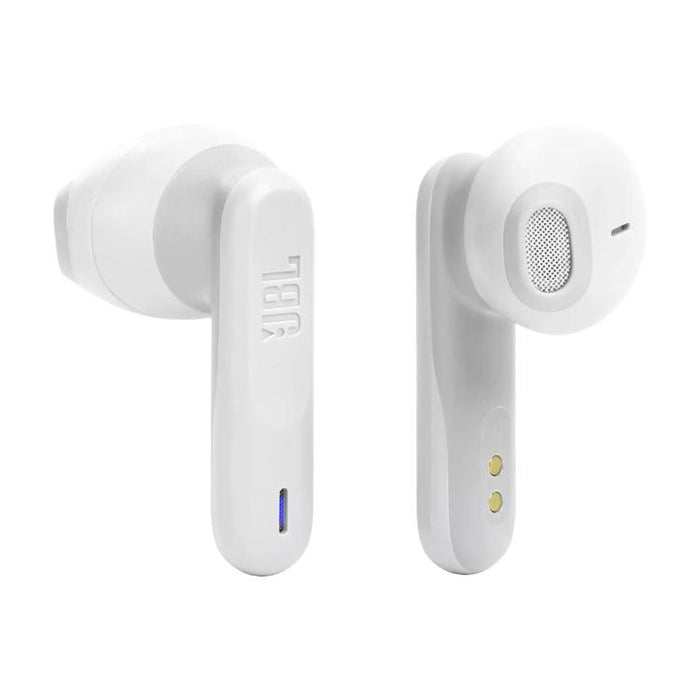 JBL Vibe Flex | Écouteurs intra-auriculaires - Sans fil - Bluetooth - Conception Stick-open - Technologie Smart Ambient - Blanc-SONXPLUS Victoriaville