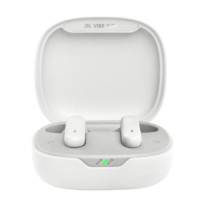 JBL Vibe Flex | In-Ear Headphones - Wireless - Bluetooth - Stick-open design - Smart Ambient Technology - White-SONXPLUS Victoriaville