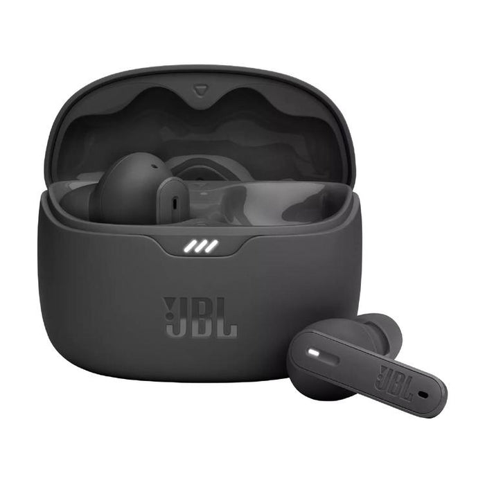 JBL Tune Beam | In-Ear Headphones - 100% Wireless - Bluetooth - Smart Ambient - Stick-open Design - Black-SONXPLUS Victoriaville