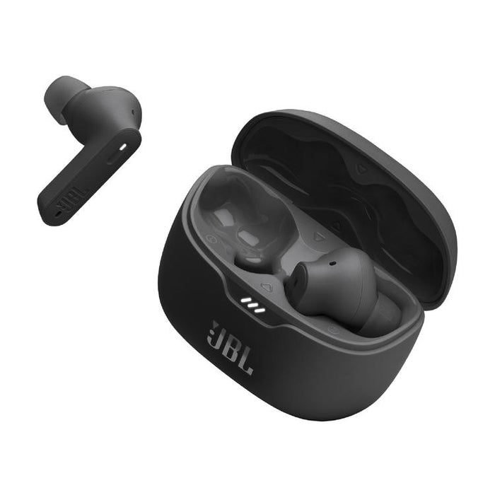 JBL Tune Beam | In-Ear Headphones - 100% Wireless - Bluetooth - Smart Ambient - Stick-open Design - Black-SONXPLUS Victoriaville