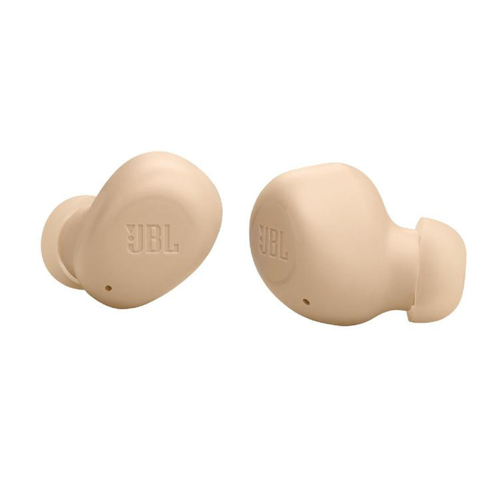 JBL Vibe Buds | In-Ear Headphones - Wireless - Bluetooth - Smart Ambient Technology - Beige-SONXPLUS Victoriaville