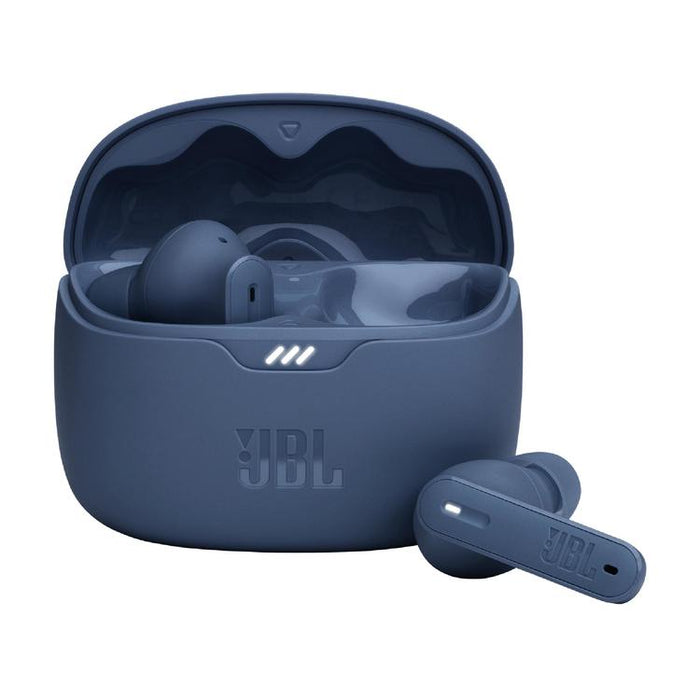 JBL Tune Beam | Écouteurs intra-auriculaires - 100% Sans fil - Bluetooth - Smart Ambient - Conception Stick-open - Bleu-SONXPLUS Victoriaville