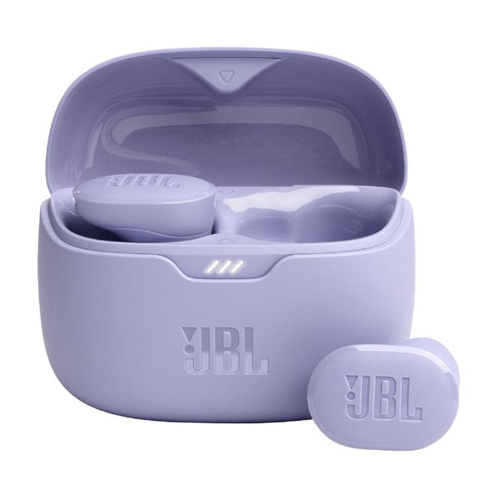 JBL Tune Buds | In-Ear Headphones - 100% Wireless - Bluetooth - Noise cancelling - 4 microphones - Purple-SONXPLUS Victoriaville