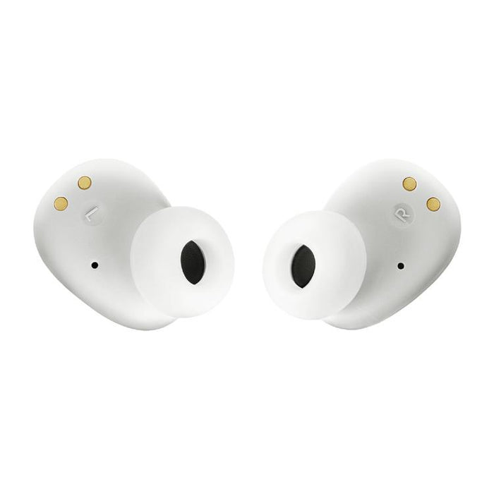 JBL Vibe Buds | Écouteurs intra-auriculaires - Sans fil - Bluetooth - Technologie Smart Ambient - Blanc-SONXPLUS Victoriaville