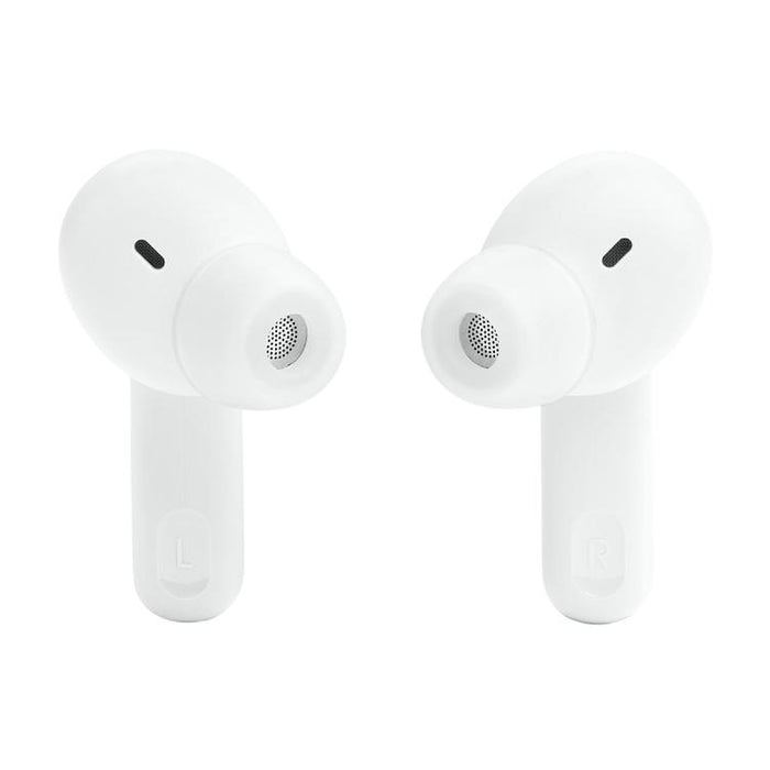 JBL Tune Beam | In-Ear Headphones - 100% Wireless - Bluetooth - Smart Ambient - Stick-open Design - White-SONXPLUS Victoriaville