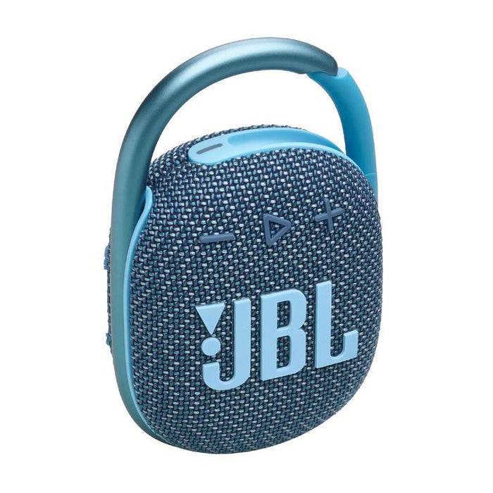 JBL Clip 4 Eco | Haut-parleur - Ultra-portable - Étanche - Bluetooth - Mousqueton intégré - Bleu-SONXPLUS Victoriaville