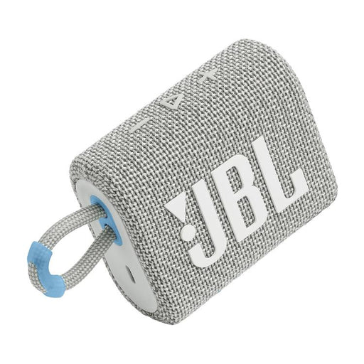 JBL Go 3 Eco | Mini Speaker - Ultra-portable - Bluetooth - IP67 - White-SONXPLUS Victoriaville