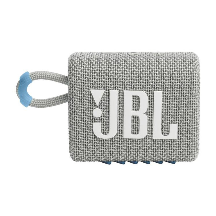 JBL Go 3 Eco | Mini Speaker - Ultra-portable - Bluetooth - IP67 - White-SONXPLUS Victoriaville