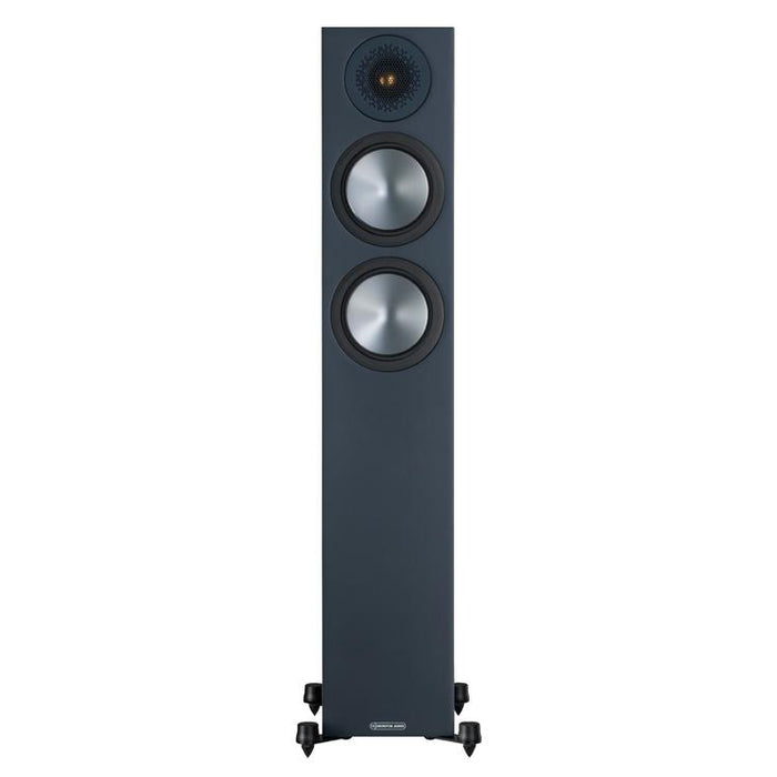 Monitor Audio Bronze 200 | Haut-parleurs de plancher - Tour - 2.5 voies - 120W - Série Bronze - Paire - Noyer-SONXPLUS Victoriaville