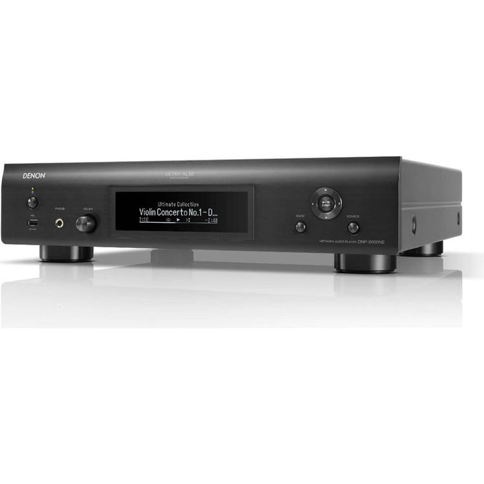 Denon DNP-2000NE | High Resolution Network Player - Integrated HEOS - Wi-fi - Black-SONXPLUS Victoriaville