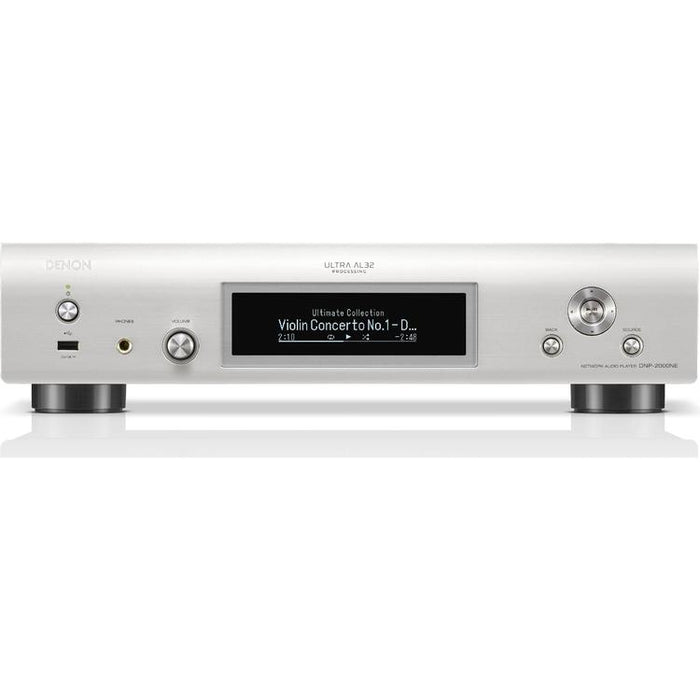 Denon DNP-2000NE | High resolution network player - HEOS integrated - Wi-fi - Silver-SONXPLUS Victoriaville