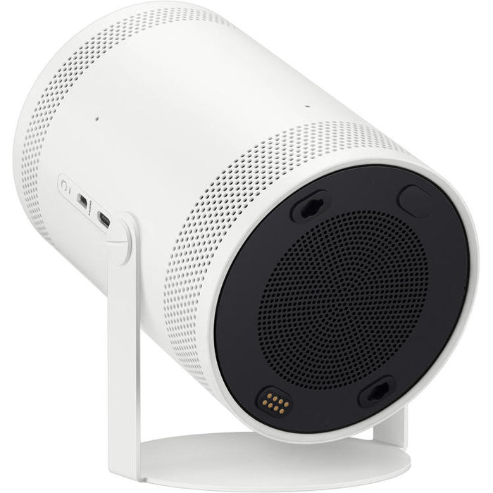 Samsung SP-LFF3CLAXXZC | Portable projector - The Freestyle 2nd Gen. - Compact - Full HD - 360 degree sound - White-SONXPLUS Victoriaville