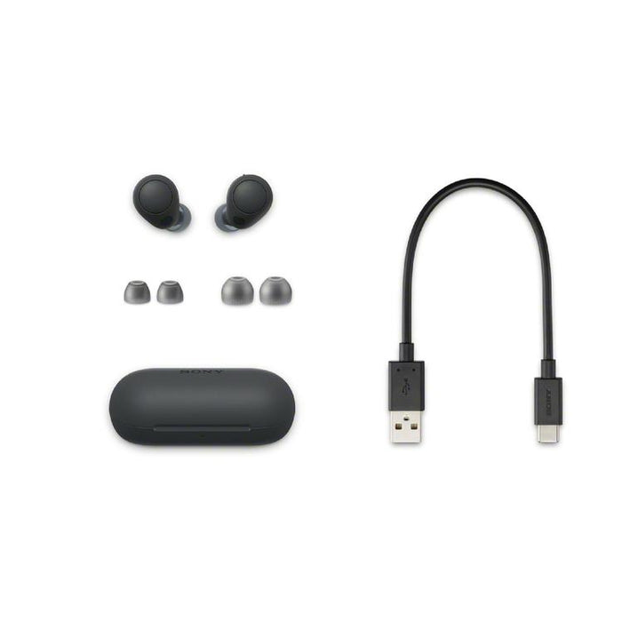 Sony WF-C700N | Wireless Earbuds - Microphone - In-Ear - Bluetooth - Active Noise Cancellation - Black-SONXPLUS Victoriaville