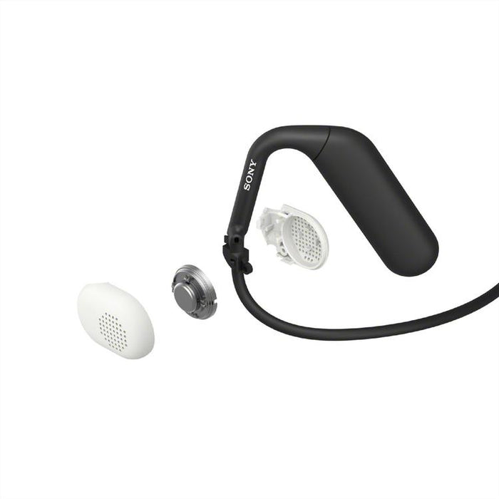 Sony Float Run WIOE610 | Headphones with microphone - Over-the-ear - Bluetooth - Wireless - Black-SONXPLUS Victoriaville