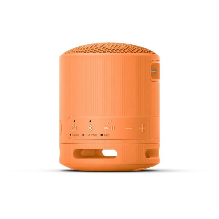 Sony SRS-XB100 | Haut-parleur portatif - Sans fil - Bluetooth - IP67 - Orange-SONXPLUS Victoriaville