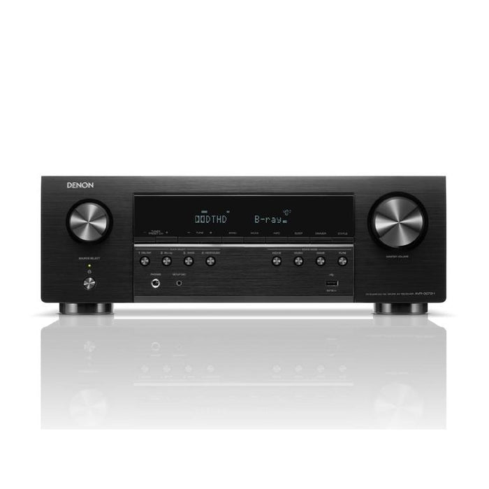 DENON AVRS670H | 5.2 Channel Home Theater AV Receiver - HDMI 8K - Integrated Heos - Bluetooth - Wi-Fi - Black-SONXPLUS Victoriaville