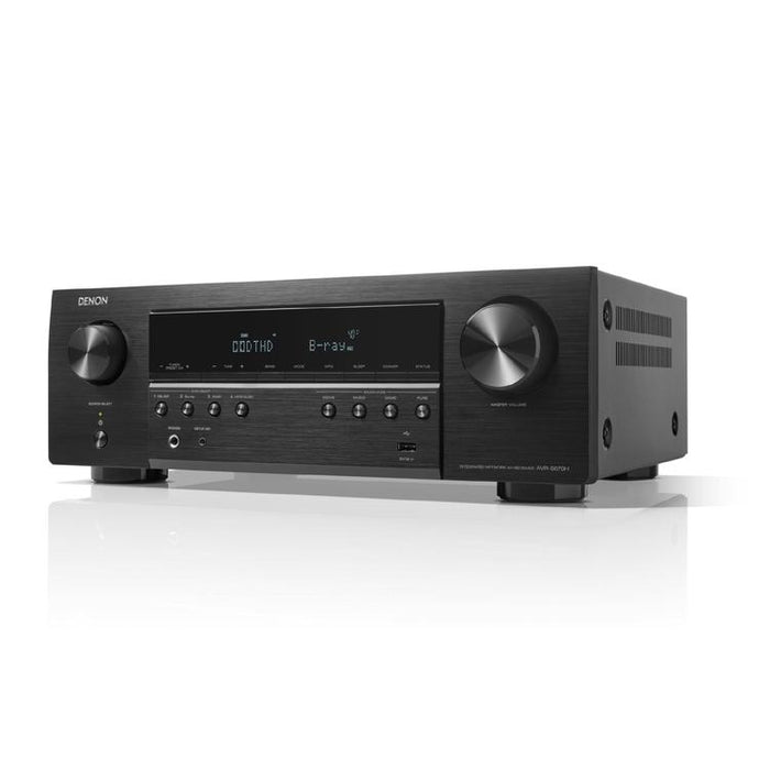 DENON AVRS670H | 5.2 Channel Home Theater AV Receiver - HDMI 8K - Integrated Heos - Bluetooth - Wi-Fi - Black-SONXPLUS Victoriaville