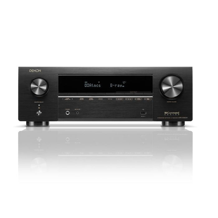 DENON AVRX1800H | 7.2 Channel AV Receiver - 8K Video - Cinema - Dolby Atmos - DTS:X - Black-SONXPLUS Victoriaville