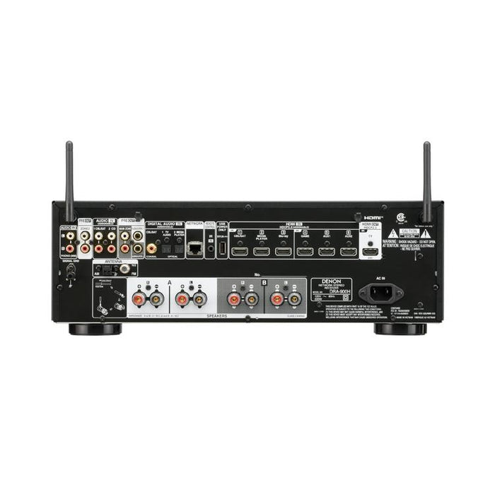 DENON DRA-900H | 8K Stereo Receiver - 2.2 Channels - Dolby Vision - HDR10+ - Bluetooth - Black-SONXPLUS Victoriaville