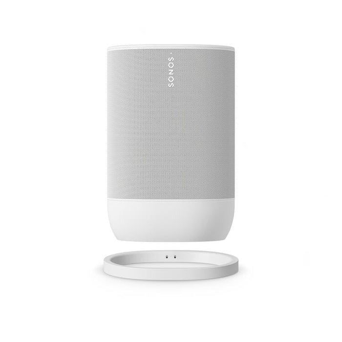 Sonos Move 2 | Haut-parleur sans fil - Stéréo - Commande Vocale - Jusqu'à 24 heures d'autonomies - Blanc-SONXPLUS Victoriaville