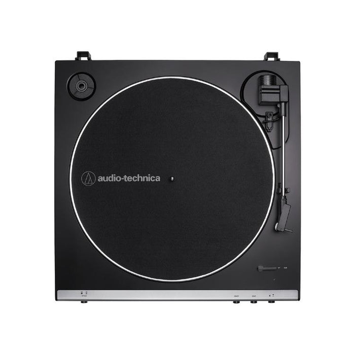 Audio-Technica AT-LP60X-GM | Stereo Turntable - Belt Drive - Fully Automatic - Metal Gun-SONXPLUS Victoriaville