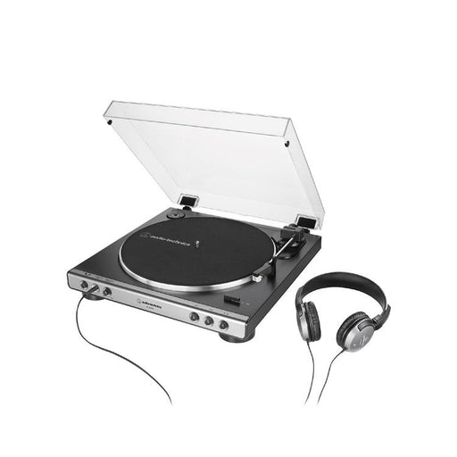 Audio-Technica AT-LP60XHP-GM | Turntable - Stereo - With Headphones - Metal Gun-SONXPLUS Victoriaville