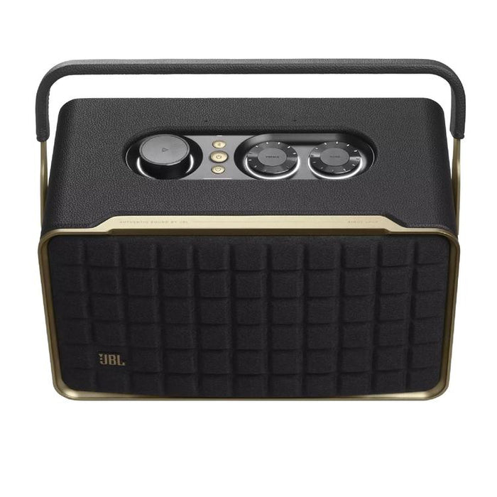 JBL Authentics 300 | Haut-parleurs portatif - Batterie intégrée - Wi-Fi - Bluetooth - Noir-SONXPLUS Victoriaville