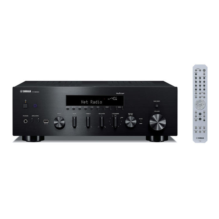 Yamaha R-N600A | Network/Stereo Receiver - MusicCast - Bluetooth - Wi-Fi - AirPlay 2 - Black-SONXPLUS Victoriaville