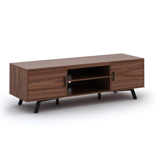 Sonora S40V65MB | Television cabinet - 2 Cabinets - 65" wide - Medium Brown-SONXPLUS Victoriaville