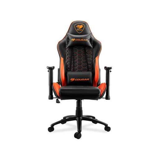 Cougar Outrider | Play chair - Tilt up to 180 degrees - Embroidered logo - Orange-SONXPLUS Victoriaville