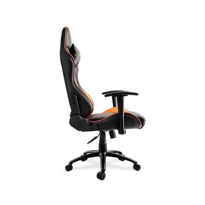 Cougar Outrider | Play chair - Tilt up to 180 degrees - Embroidered logo - Orange-SONXPLUS Victoriaville