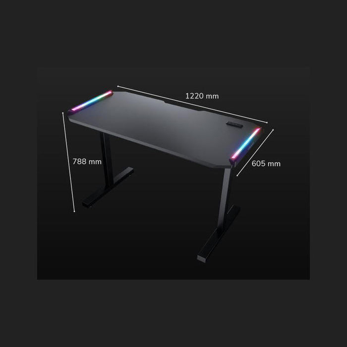 Cougar Deimus 120 | Game table - Integrated ports - RGB lighting - Black-SONXPLUS Victoriaville