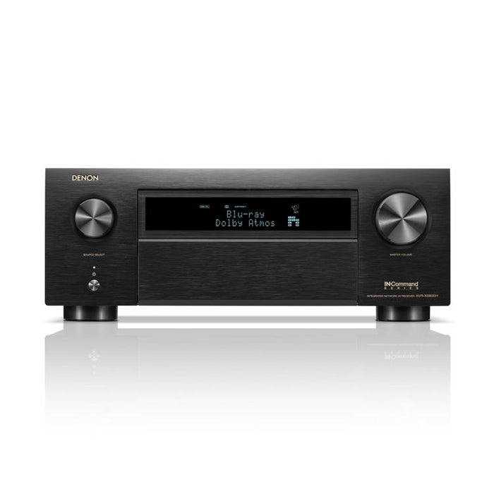 Denon AVRX6800H | 11.4 channel AV receiver - Home theater - 3D - 8K - HEOS - Black-SONXPLUS Victoriaville