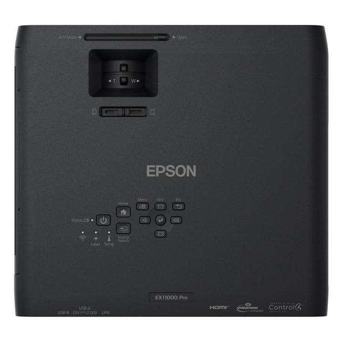 Epson EX11000 | Laser projector - 3LCD FHD 1080p - 4600 Lumens - Wireless - Black-SONXPLUS Victoriaville