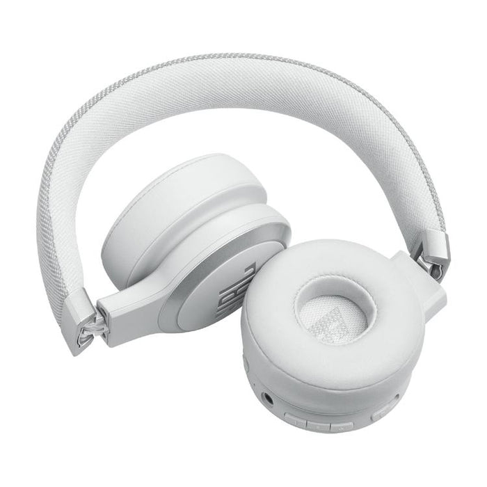 JBL Live 670NC | Écouteurs circum-auriculaires - Sans fil - Bluetooth - Blanc-SONXPLUS Victoriaville