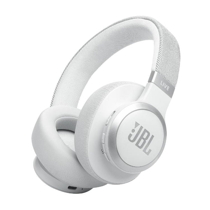 JBL Live 770NC | Around-Ear Headphones - Wireless - Bluetooth - White-SONXPLUS Victoriaville