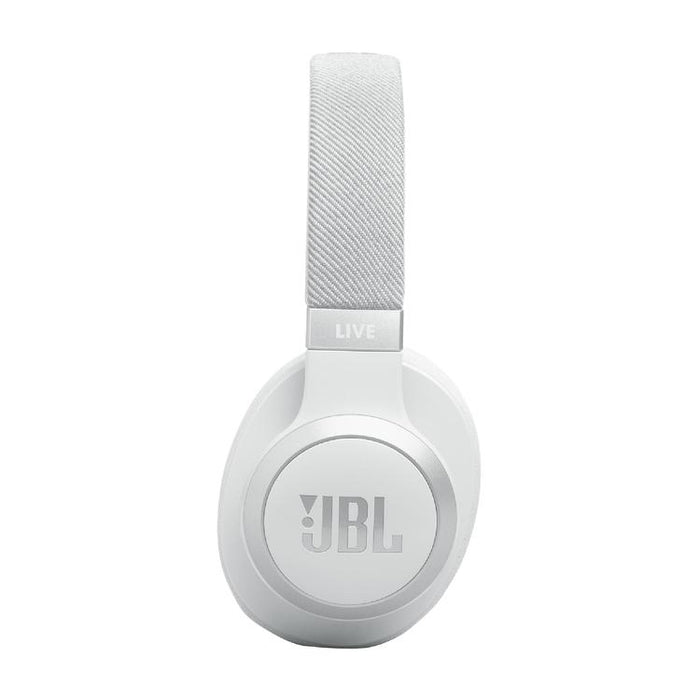 JBL Live 770NC | Écouteurs circum-auriculaires - Sans fil - Bluetooth - Blanc-SONXPLUS Victoriaville