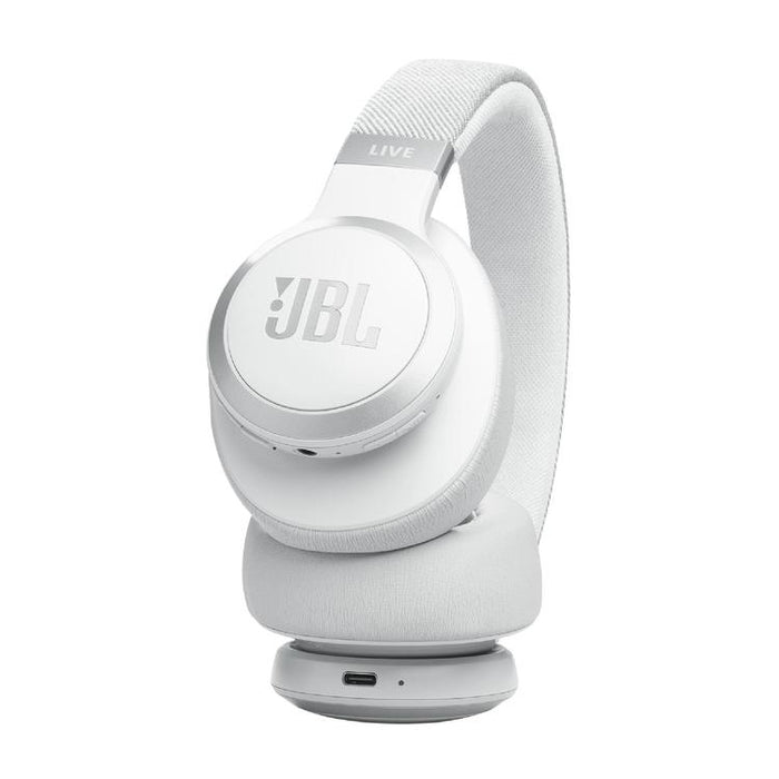 JBL Live 770NC | Around-Ear Headphones - Wireless - Bluetooth - White-SONXPLUS Victoriaville