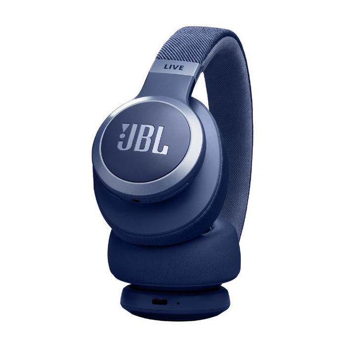 JBL Live 770NC | Around-Ear Headphones - Wireless - Bluetooth - Blue-SONXPLUS Victoriaville