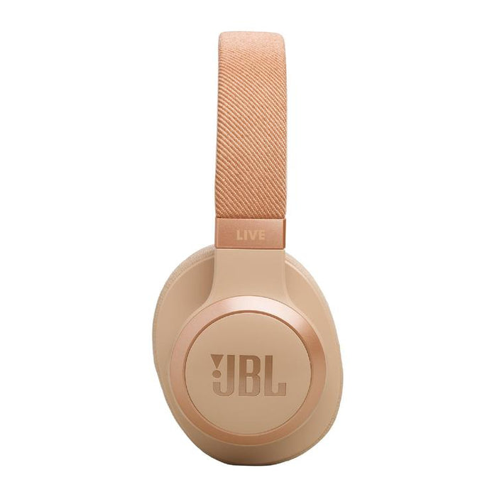 JBL Live 770NC | Écouteurs circum-auriculaires - Sans fil - Bluetooth - Sable-SONXPLUS Victoriaville